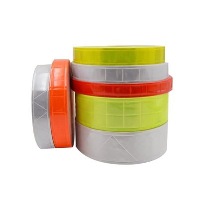 Reflektierendes Band-Eisen hohe Sicht-PVCs auf hallo Vis Reflective Tape For Clothing Crystal Heat Press