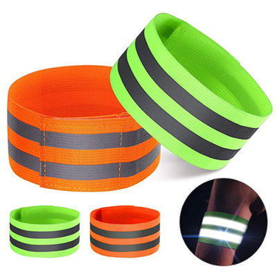 Laufendes reflektierende Sicherheits-Armbinden-orange Gang-Sicherheits-Reflektor-Band-Bügel-Arm-Handgelenk