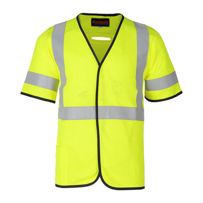 Feuerverzögernder flammhemmender hoher Sicht-Kleidungs-Hemd-Overall bekleidet Jacken-Bau