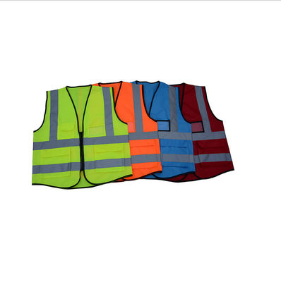Rotes Damen-hallo Vis Running Vest Reflective Safety-Eignungs-Schärpe-Geschirr-Radfahren