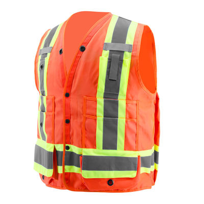 Sicht-Sicherheits-Weste zwei Tone Childrens High Vis Jackets 9xl 4xl 5xl hohe mit Logo