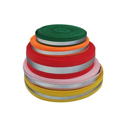 Reflektierendes Polypropylen-gewebtes Material 20mm 25mm 50mm für nähende Rucksack-Kleidung