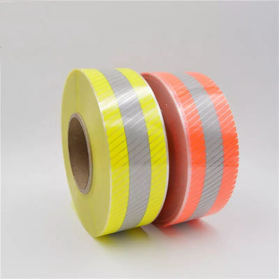 6 Zoll 4 Zoll Leuchtstoff orange reflektierendes Band des 12 Zoll breiten Wärmeübertragungs-reflektierenden Bands