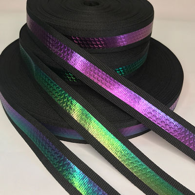 Nylonbügel-Baumwollbunter Stuhl gestricktes gewebtes Material des regenbogen-gewebten Materials