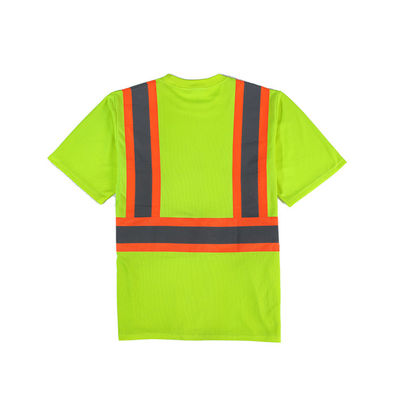 Sicht-Sicherheits-T-Shirts Polo Shirts Reflective Vis Fr Short Sleeve Shirtss der Klassen-3 hallo hohe