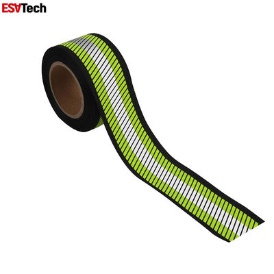 6 7 8 hohe Sicht-reflektierendes elastisches Band des Zoll-50m für Kleidungs-Kleid