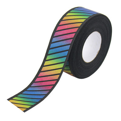 Schulter-verstellbares laufendes reflektierender Bügel-orange buntes Regenbogen-gewebtes Material