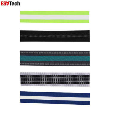 3 Schuhe Zoll 12 des breites Polyester-kleidet reflektierende Band-20mm 25mm 30mm reflektierendes Band