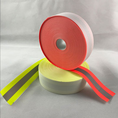 Reflektierendes Gewebe-Band 100% des Baumwollreflektierenden gewebten Materials für Kleid