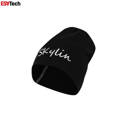 Wasserdichtes kühles Wetter reflektierender Beanie Hat Green Black Grey