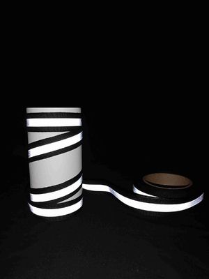 Kletterndes nähendes Nylongewebe-reflektierendes Band-Röhrenmaterial des gewebten Materials