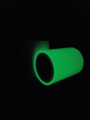 Neonglühen im dunkles Wärmeübertragungs-Vinylgrünen Lumineszenzacrylsauerfilm bedruckbar seine Dunkelheit