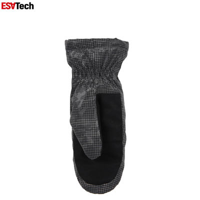 Sicherheits-Radfahrenhallo Vis Running Gloves Cut Resistant-Ziegen-Leder-Winter-warme zeichnende Acrylarbeit