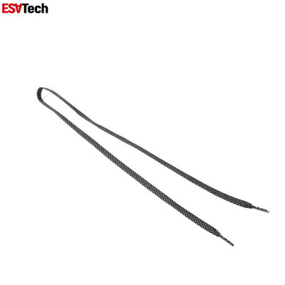 Band-Banden des 5cm Regenbogen-reflektierendes Spitze-Polyester gesponnene laufende gewebten Materials für Arm-Knöchel-Kleiderordnung