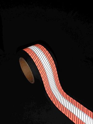 Nachgebildetes Nähen Polyester reflektierendes Webbing für Taschenbekleidung Outdoor Wear