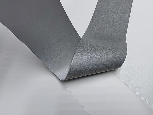 silberne Farbe des elastischen reflektierenden Bands 50cycles mit doppeltem reflektierendem