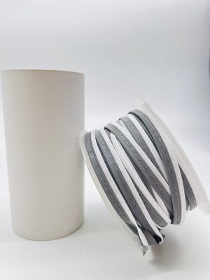 1 - 2 cm Silber reflektierende Rohre, die den Kleidungsstücken Sichtbarkeit und Sicherheitsmerkmale verleihen