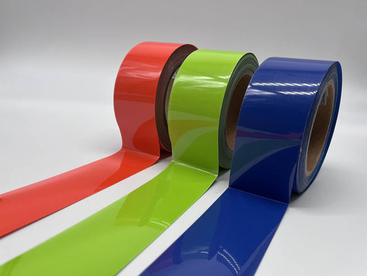 1 mm - 2,5 mm Dicke Wärmeübertragungsreflexive Bande Farben für Mode