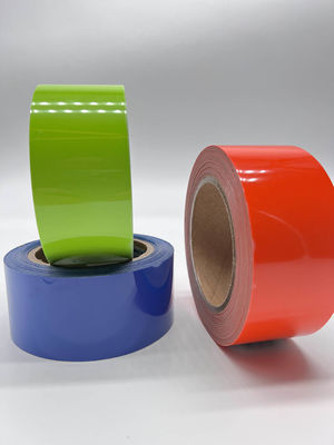 Farbgebundene Wärmeübertragung reflektierende Streifen PET reflektierendes Band 5cm - 50cm