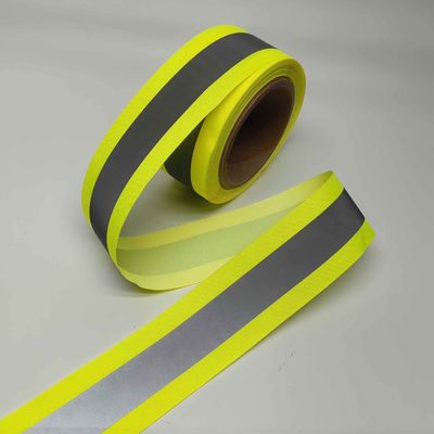 Gelb reflektierendes Band für Kleidung, Sportbekleidung, Arbeitsausrüstung