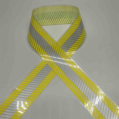 Reflexive Stoff Rollen Polyester Sichtbarkeit mit Hitze aktiviert Klebstoff
