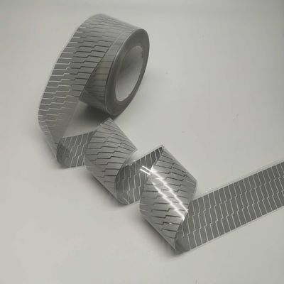 Silber Twill Streifen Reflexive Wärmeübertragung Film Selbstklebstoff für Kleidung Jacken Schuhe