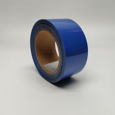 Blaue Htv Wärmeübertragung Vinyl Filmband für Sicherheitsbekleidung, Hi Vis reflektierende Streifen für Jacken