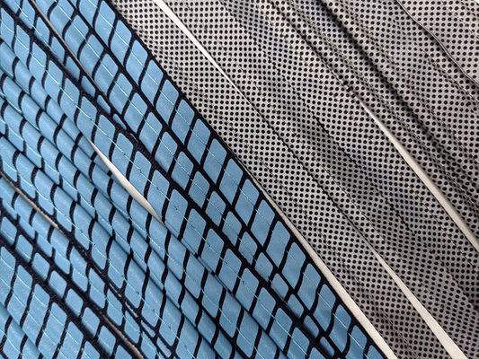 Reflektierende Rohre mit Baumwollstreifen zum Nähen von Bekleidung