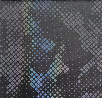 Farbenfrohe unregelmäßige Blockcamouflage 50D mechanische Kugelgewebe